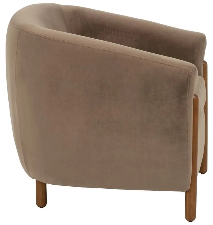 Világosbarna fotel – Ixia