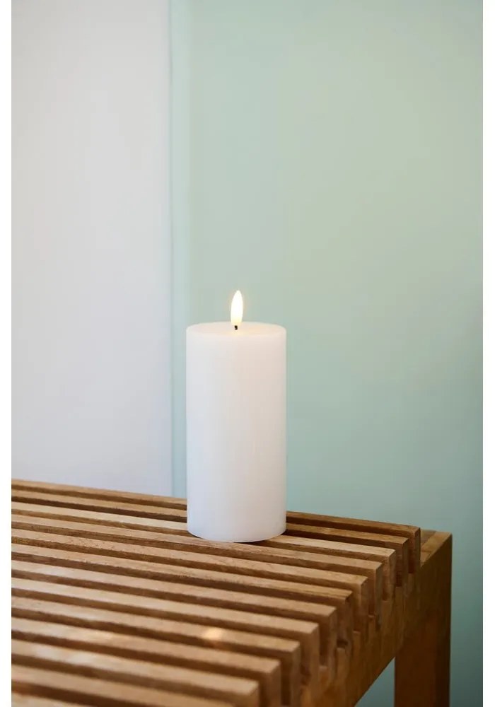 LED gyertya (magasság 15 cm) Sille Rechargeable – Sirius