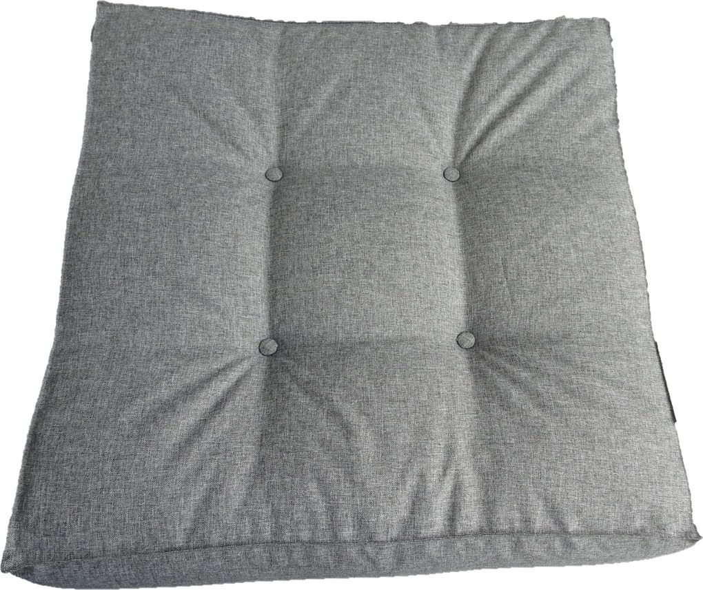 Párna egy Raklapra 60 x 60 Silver 23 Szürke