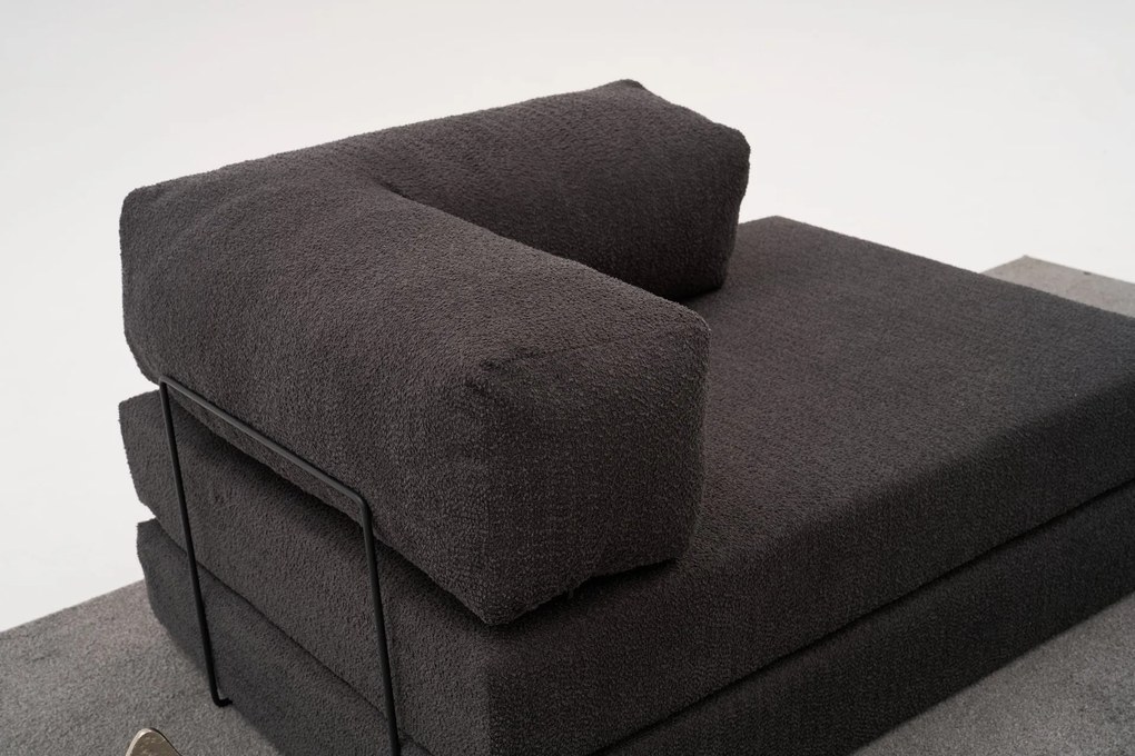 Kétszemélyes kanapé Comfort - Antracit v2