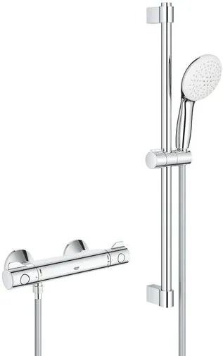 Zuhany csaptelep GROHE Grohtherm 800 zuhanyszettel együtt króm 34565002