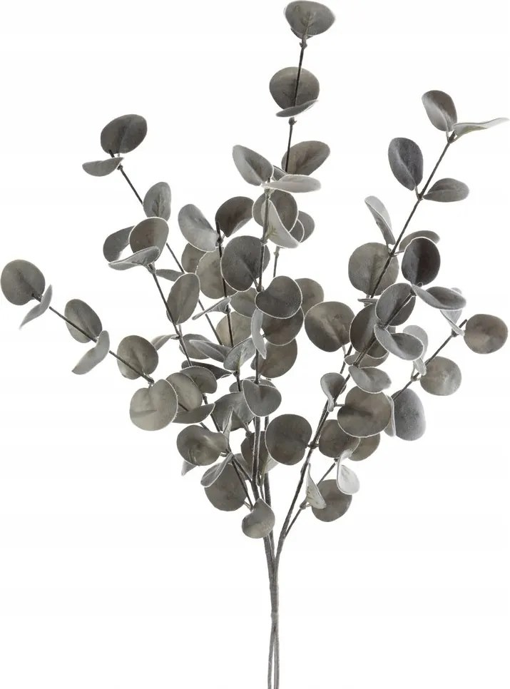 Karácsonyi téli ág 67CM ezüst dekoratív Eurofirany