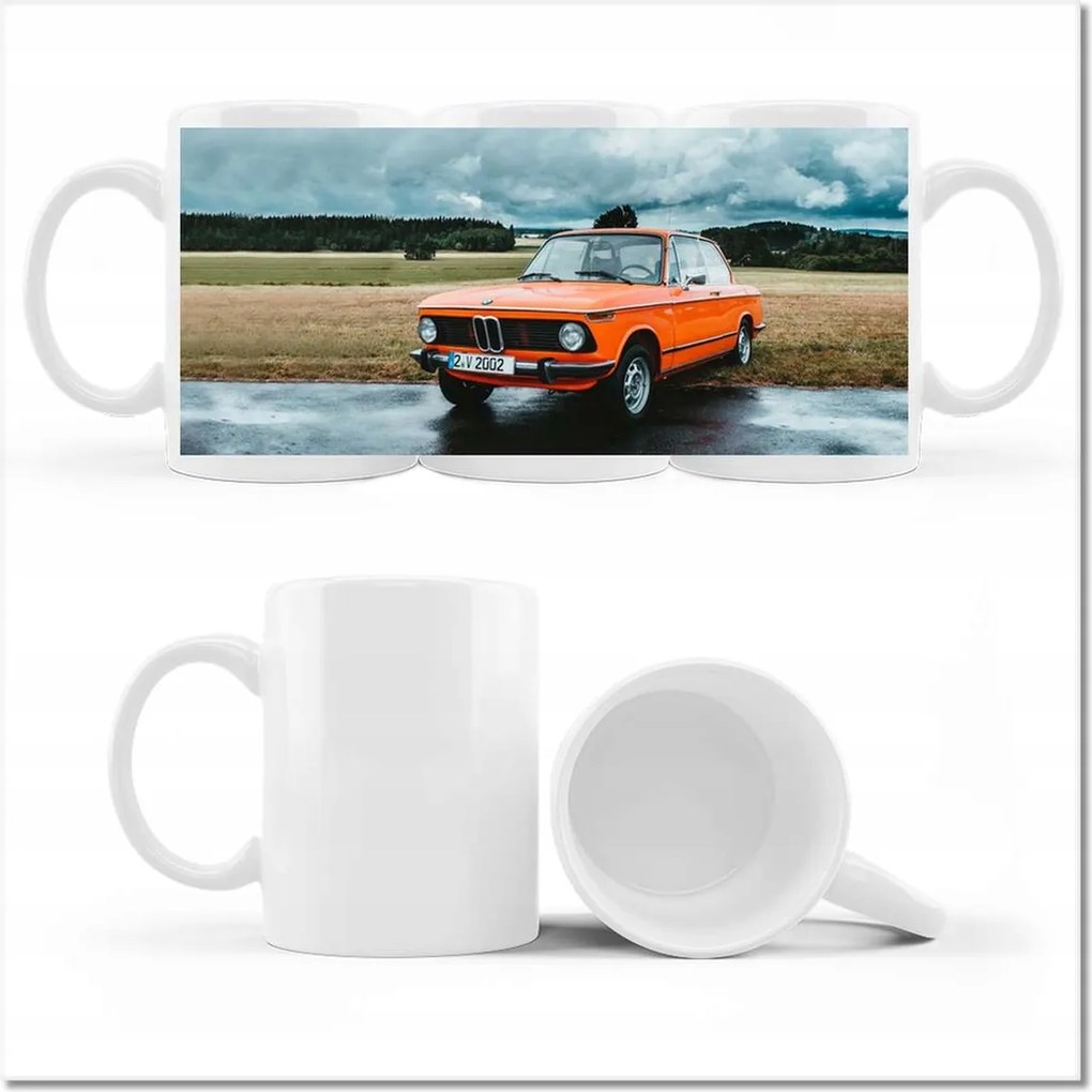 Bmw 2002 Klasszikus oldtimer nyomott mintás bögre