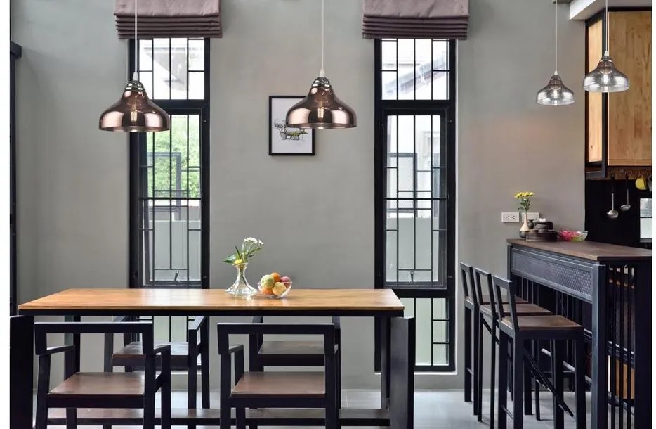 Lámpa Mennyezeti lámpatest MARITE,7108,AC220-240V,50/60Hz,1*E27,IP20,átmérő 26cm,egyes,barna