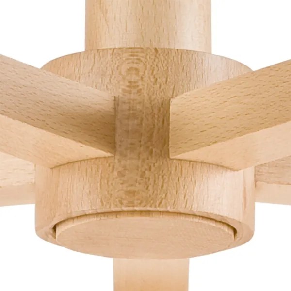 Fali lámpa ELLIE 5xE27/60W/230V fehér/cseresznye