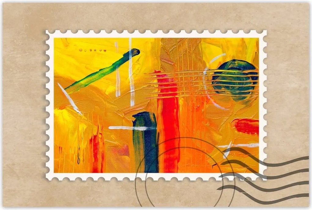 Poszterek 90x60 Absztrakt Helene