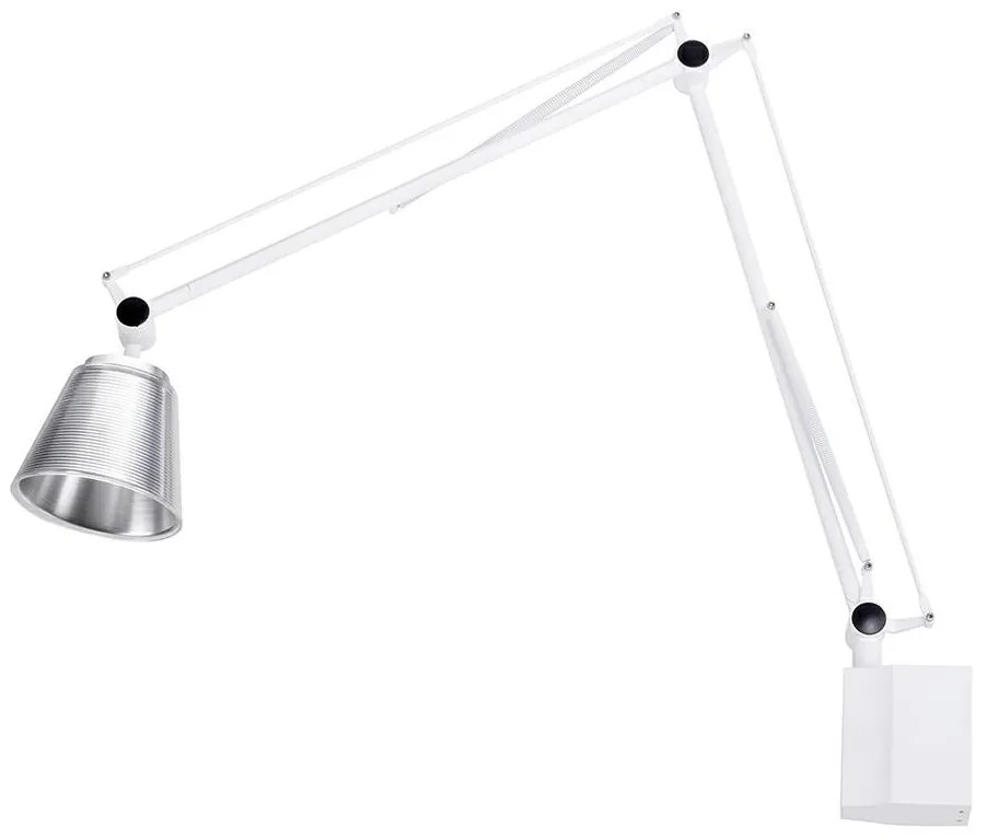King Home RAYON ARM WALL 720W.WHITE Fali lámpa 1x6W/LED 3000K 480LM IP20