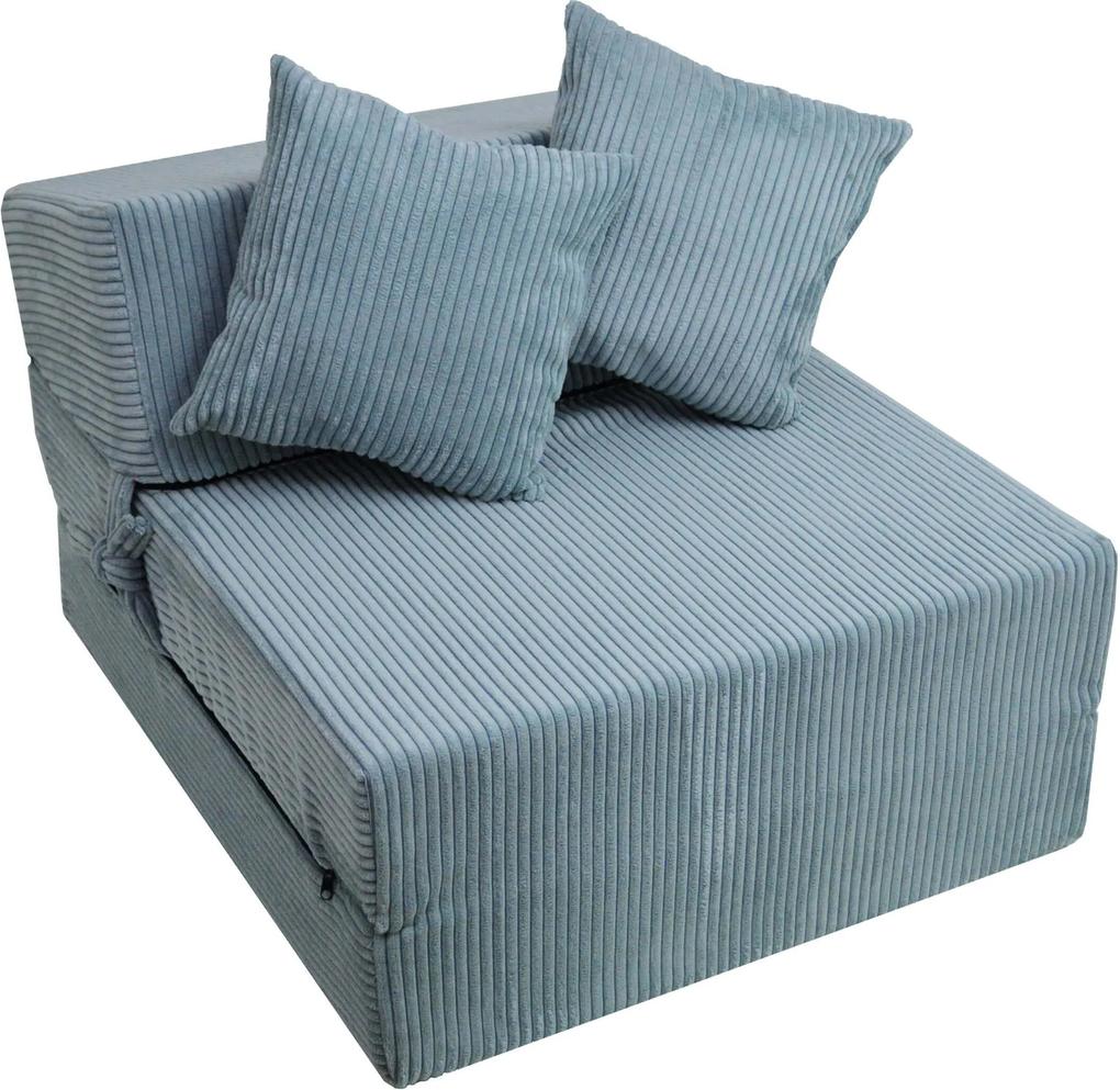 FI Összehajtható matrac 200x70x15 - kék