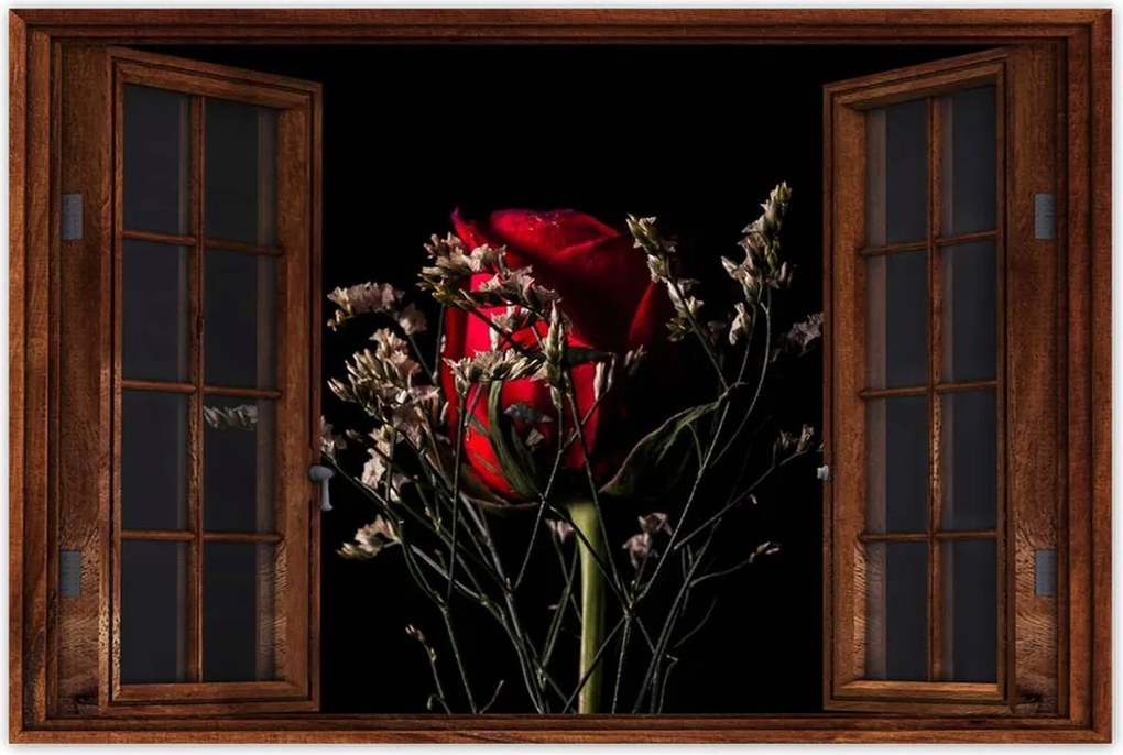 Poszterek 60x40 Rózsa Virág Virágok Rózsa