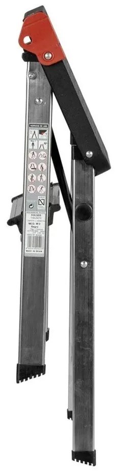 Fém háztartási létra 47 cm M2 ALU Taburete – Rolser