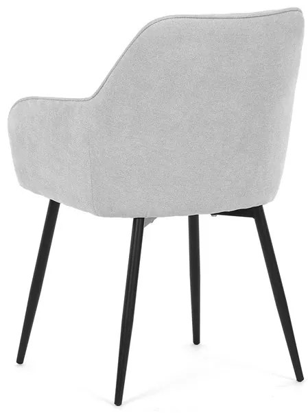 Szürke Sima Szövet Étkezőszék. DCL-221 SIL2