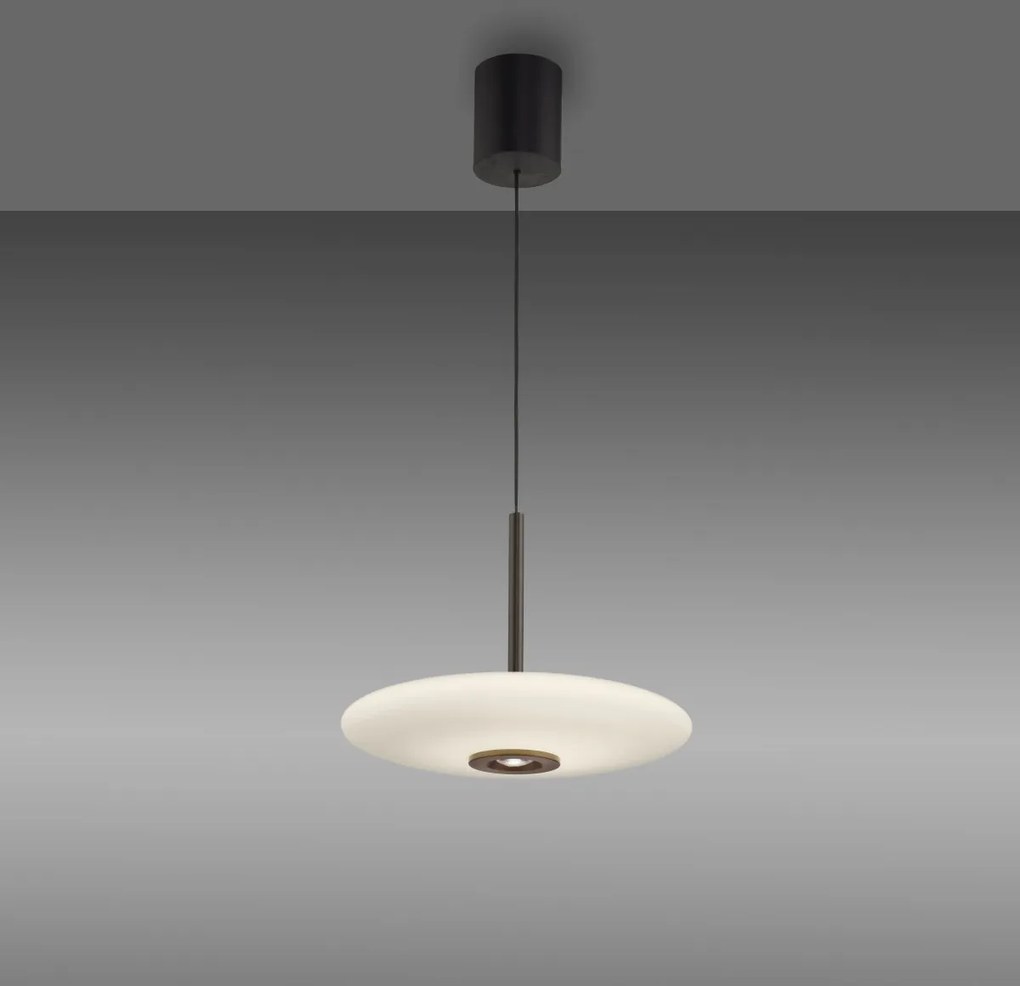Paul Neuhaus modern függeszték pure e-vitrum sötétbarna pln2084-34