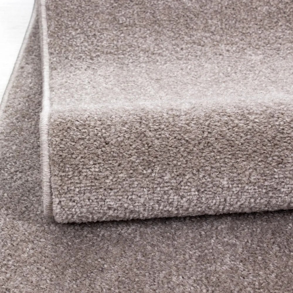 Világosbarna kerek szőnyeg ø 120 cm Ata – Ayyildiz Carpets