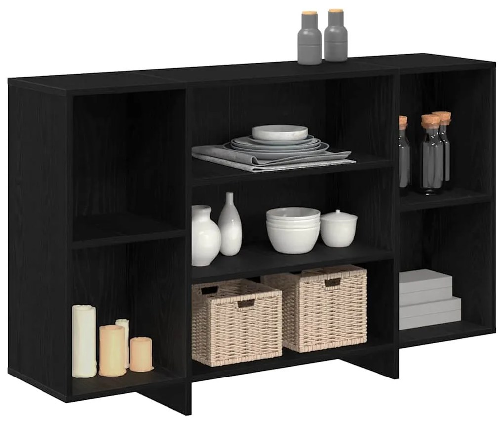 Széf Musta tammi 120 x 30 x 75 cm Faanyag