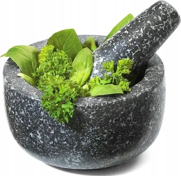 Konyhai aknavető Gránit Kő Törővel Nehéz Átmérő 15,5cm