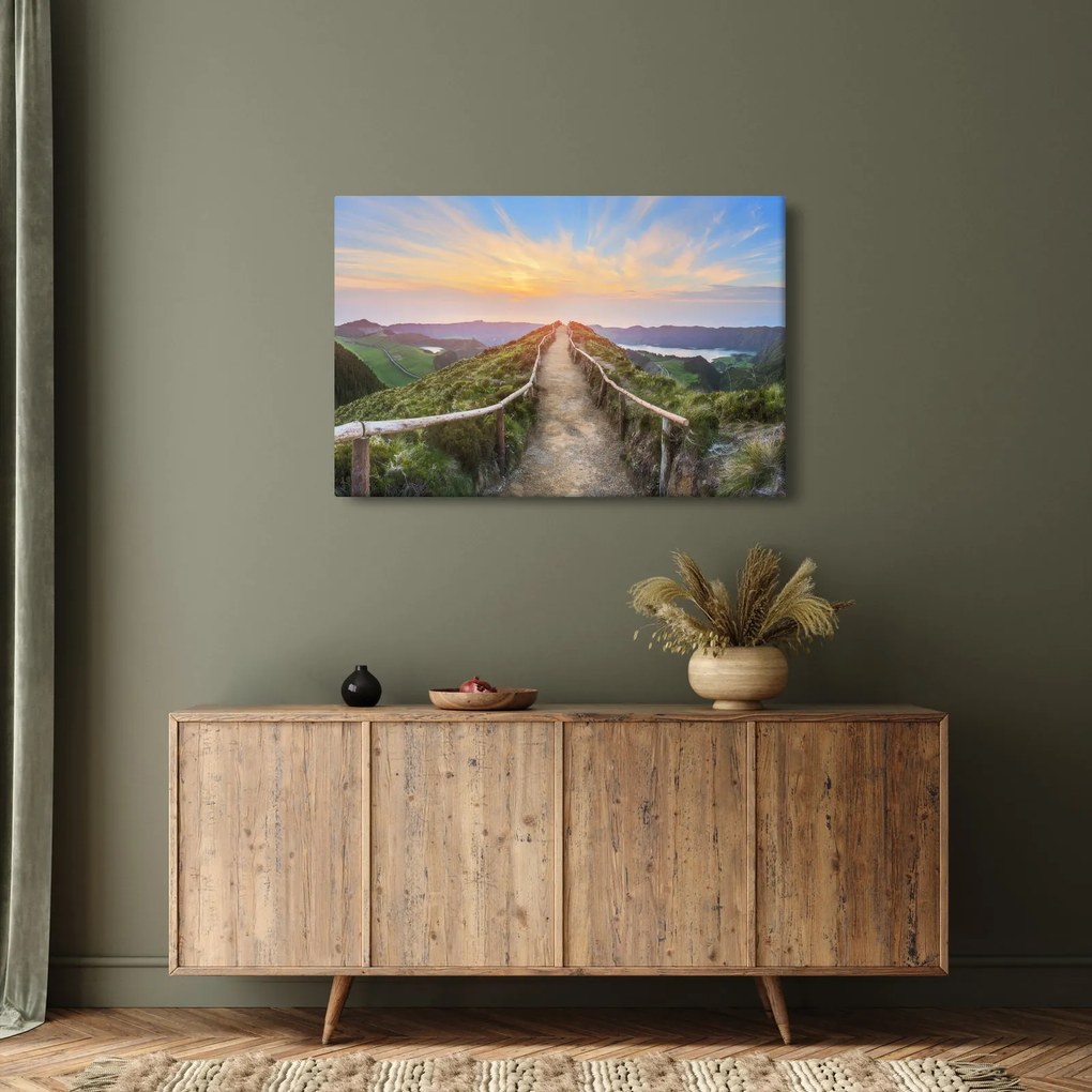 Kép - Hegyi ösvény (90x60 cm)
