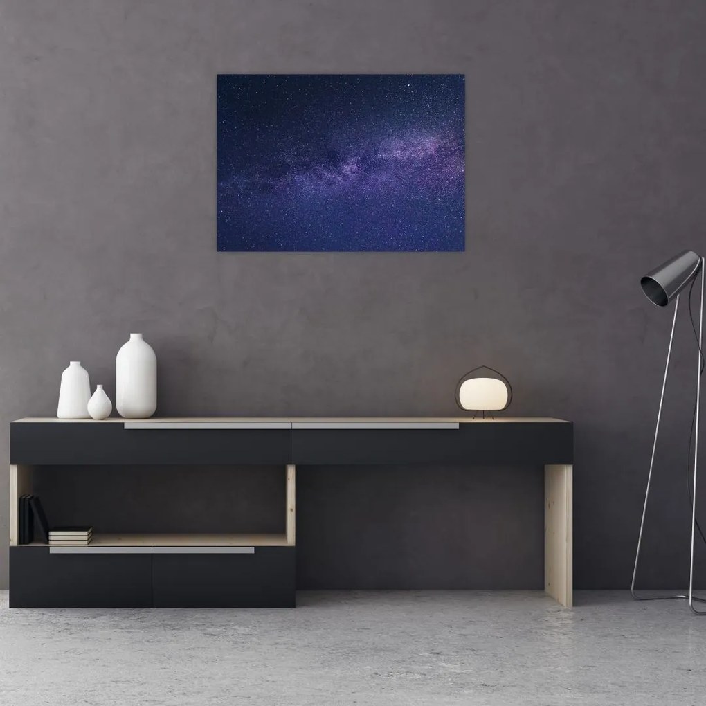 Galaxis kép (üvegen) (70x50 cm)