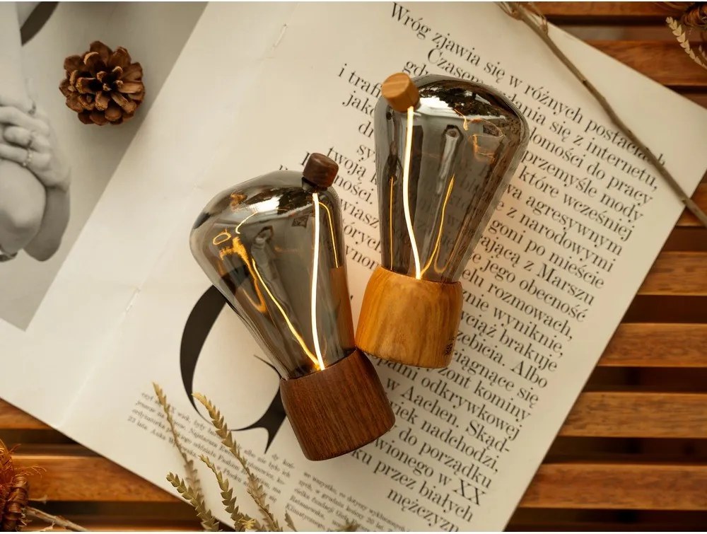 USB hordozható fénydekoráció ø 7 cm Opal – Gingko