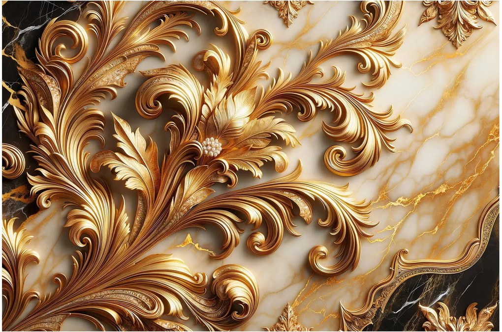 Kép - Márvány arannyal (90x60 cm)