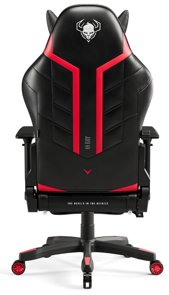 Diablo X-Ray 2.0 King Size gamer szék: fekete-piros