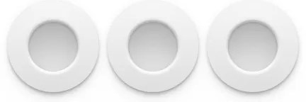 Philips -KÉSZLET 3x LED RGBW Dimmelhető fürdőszobai lámpa Hue SLIM LED/8,3W/230V