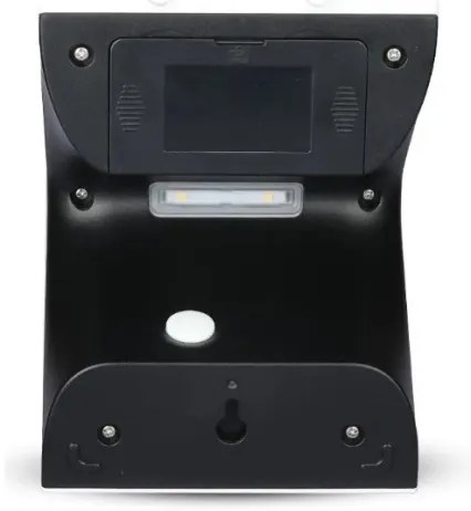 LED Napelemes érzékelős fali lámpa LED/3W/3,7V 3000/4000K IP65 fehér