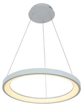 Brilagi - Dimmelhető LED kábeles csillár FALCON SLIM LED/42W/230V átm. 50 cm fehér + távirányító