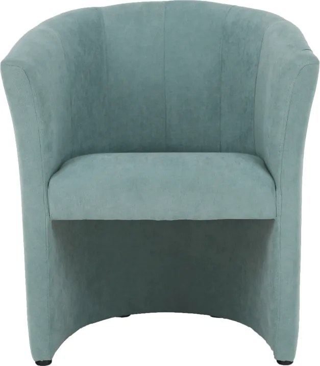 Klub fotel puffal, mentol, ROSE