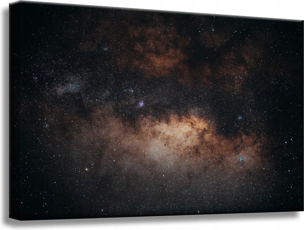Vászonkép Kozmosz Csillagok Test Kék Kozmosz Ég 60x40