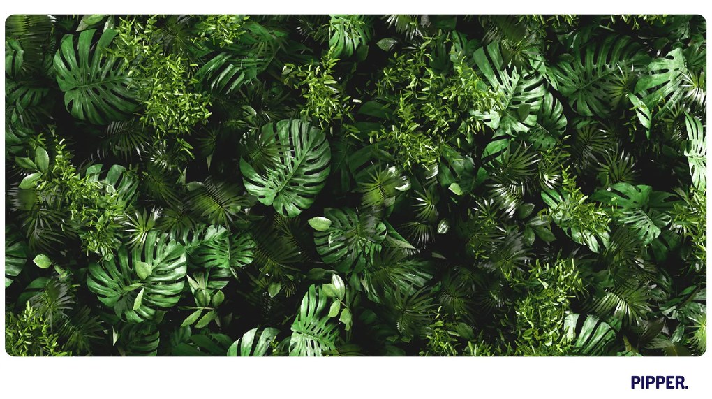 PIPPER. Öntapadós textiltapéta "Levelek 2"