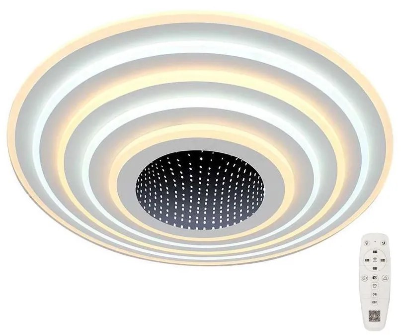 LED Dimmelhető mennyezeti lámpa LED/125W/230V 3000-6500K + távirányító