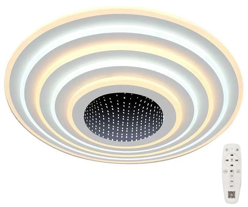 V-Tac LED Dimmelhető mennyezeti lámpa LED/125W/230V 3000-6500K + távirányító VT1558