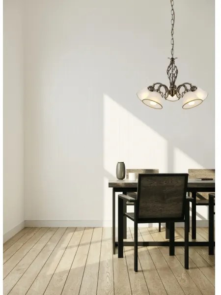 Globo 60208-5 - Csillár láncon ODIN 5xE27/60W/230V