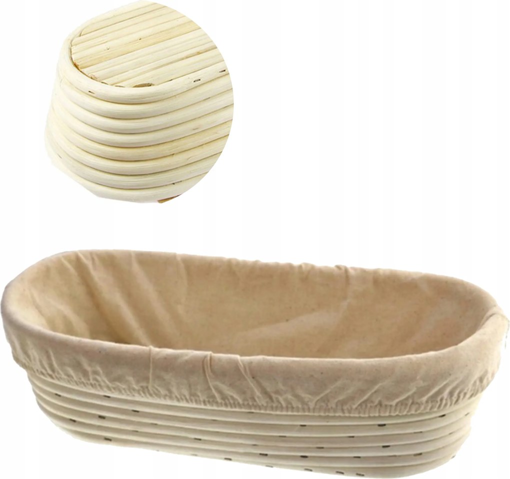 Rattan Kosár A Tökéletes Kenyér Kelesztéséhez 32CM