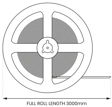 LED RGBW fürdőszobai dimmelhető szalag LED/7,5W/12V IP65 3m Wi-Fi Tuya