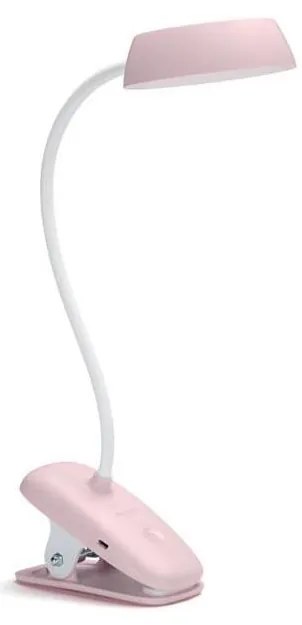 Philips Philips - LED Dimmelhető lámpa csipeszes DONUTCLIP LED/3W/5V 1200 mAh rózsaszín P5123