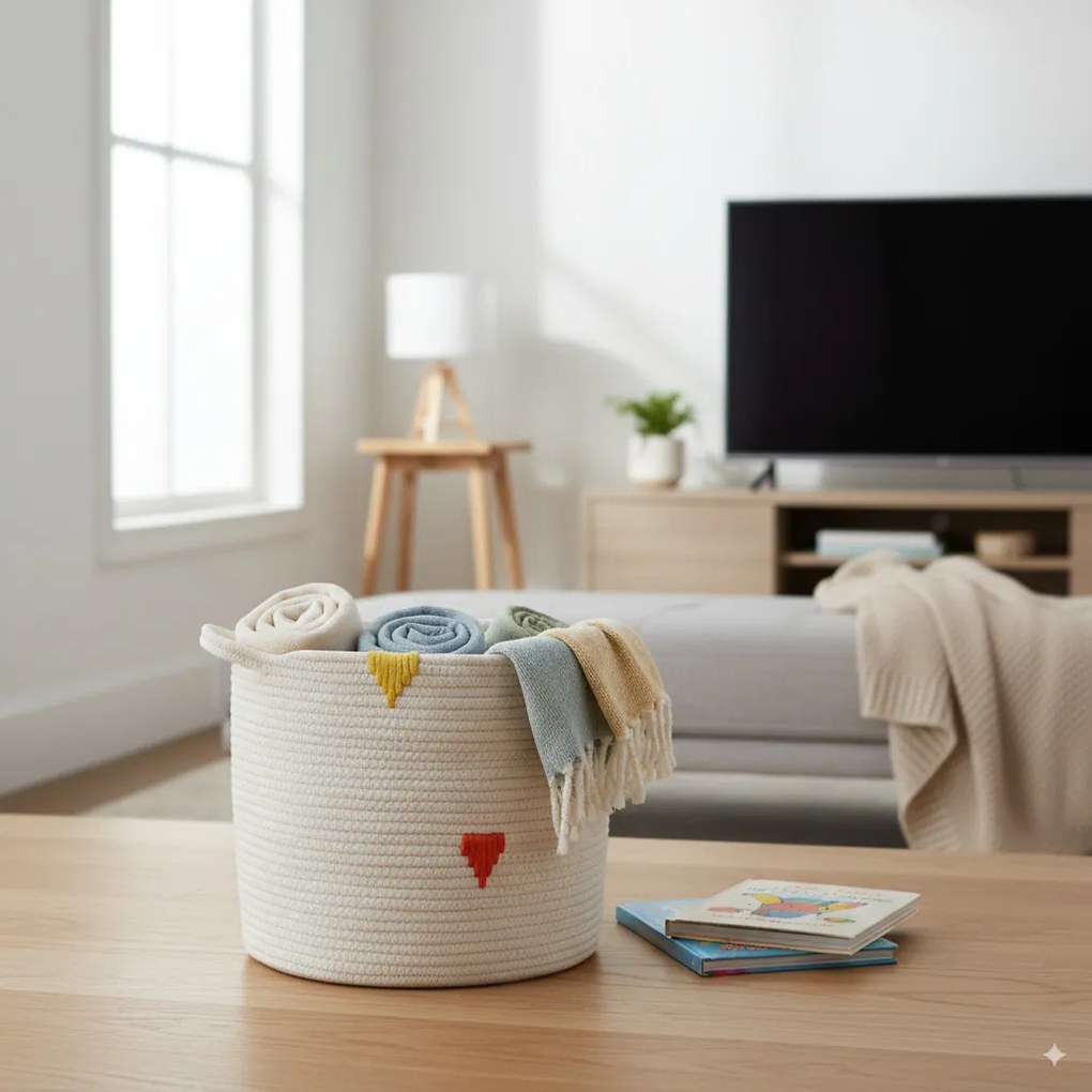 Szafari mintás tároló doboz 30 x 40 x 21 cm - l méret