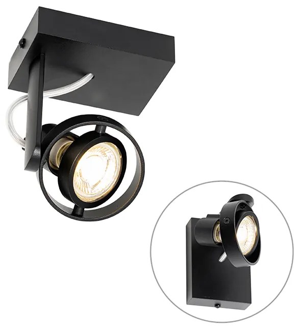 Modern spotlámpa fekete - Master 50