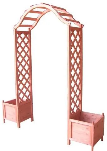 GARTHEN Kerti boltív fából 206 x 100 cm