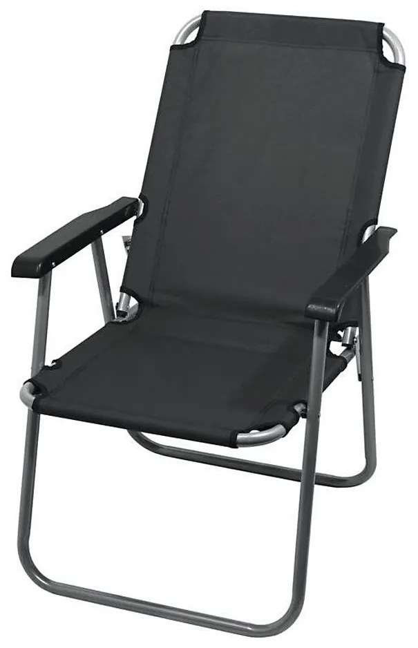 Szürke összecsukható kempingszék