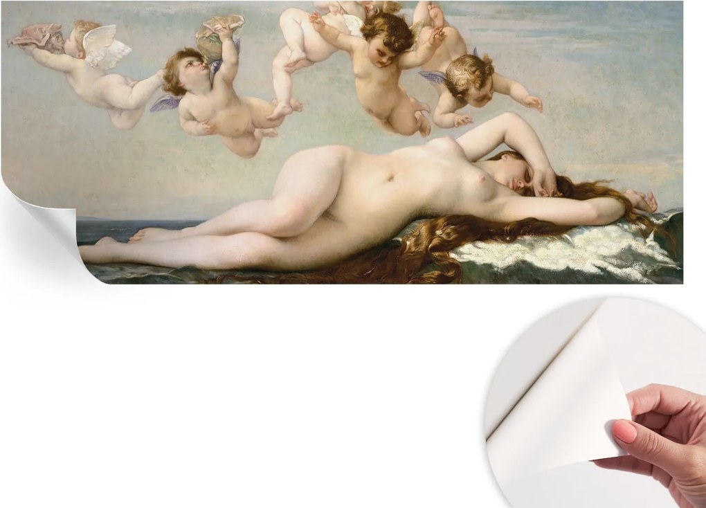 Öntapadós tapéta Divatos 3D fali ragasztóval Mitikus jelenet 250x104 cm