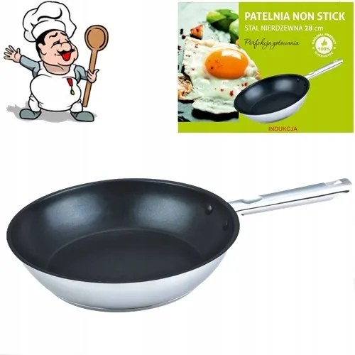 Serpenyő 28CM Indukciós Gáz Több Rétegű Tapadásmentes Bevonat Koko