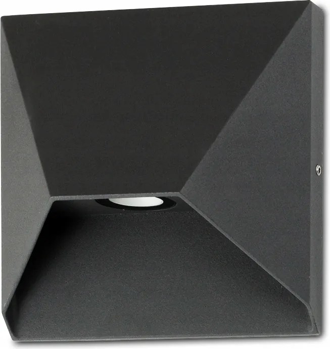 Homlokzati Lámpa Kültéri Led Fali Lámpa 6W IP54 Alumínium Kerti Lámpa