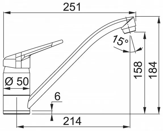 Franke FC 9541 akkumulátor, szürke