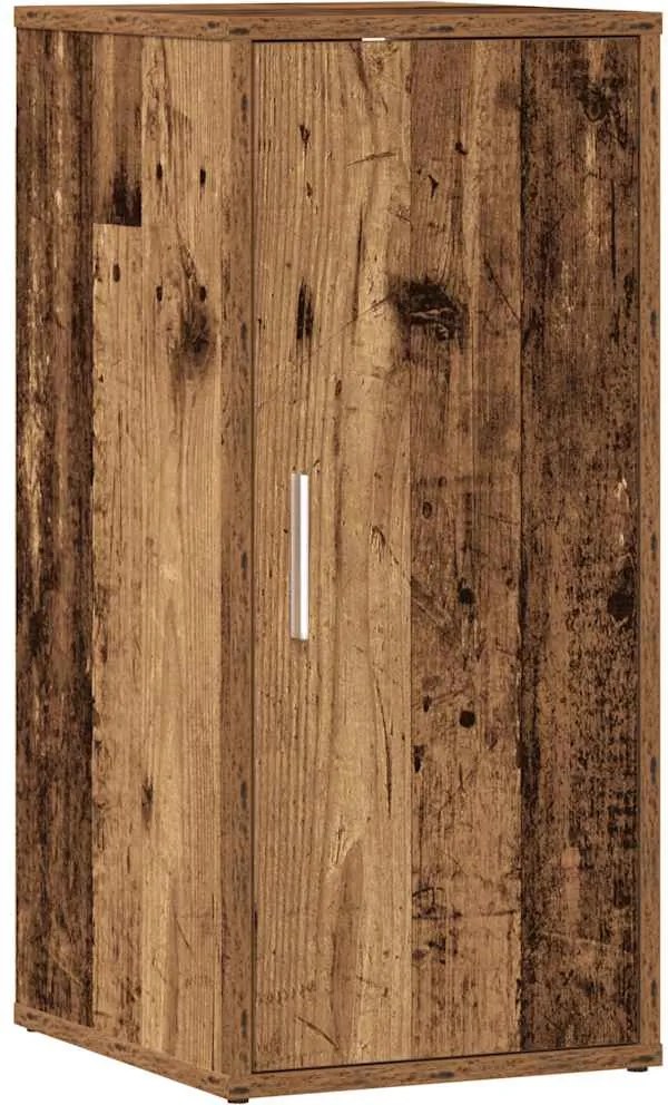 vidaXL antik fa színű szerelt fa cipősszekrény 32 x 35 x 70 cm