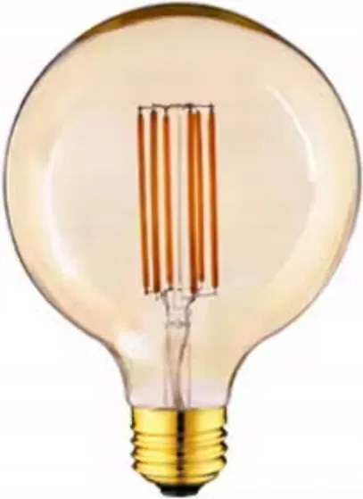 Dekoratív Led izzó E27 10W Meleg 2300K Amber Filament Dekoratív izzó