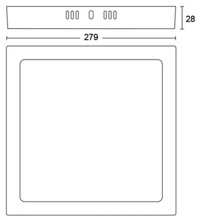 Philips - LED Mennyezeti lámpa MAGNEOS LED/20W/230V 2700K fekete
