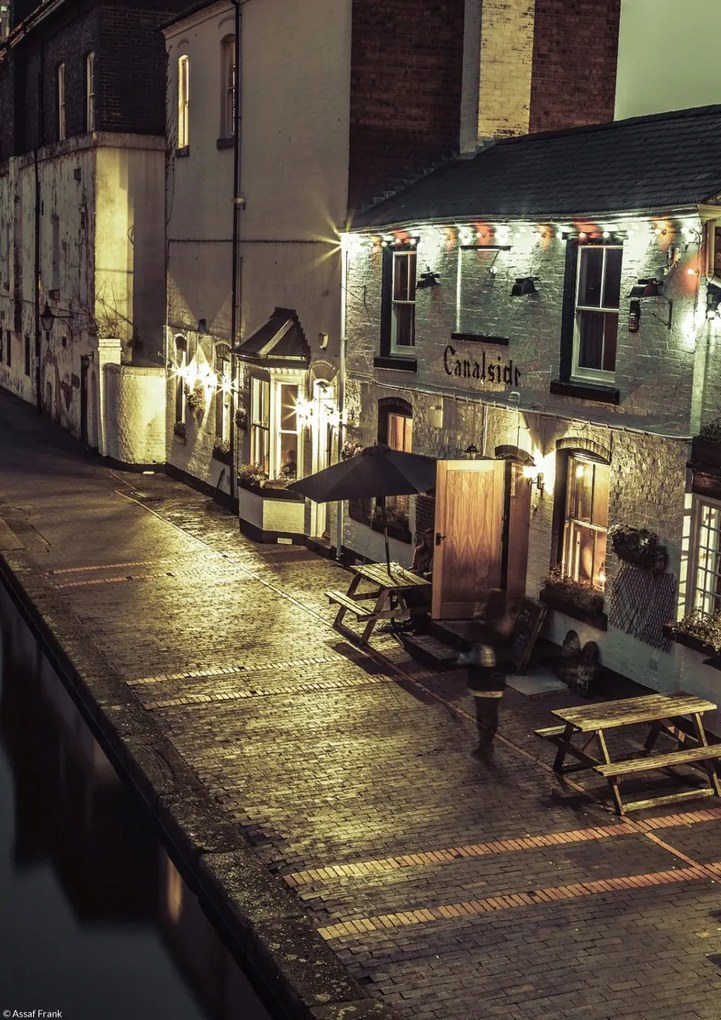 Poszter 21x29,7cm Gáz utca este Birminghamben, Assaf Frank