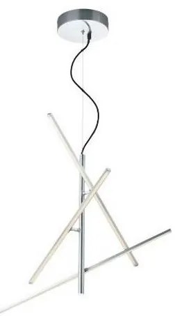 Trio - LED Dimmelhető csillár zsinóron TIRIAC 3xLED/7,5W/230V
