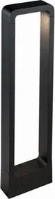 Thika Led Fekete Kültéri Led Oszlop Lámpa 9W Ww 3000K 550LM IP54
